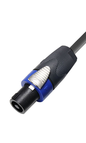 Speakon cables for audio loudspeakers