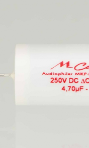 Mundorf MKP polypropylene capacitors 250VDC, 400VDC and 630VDC