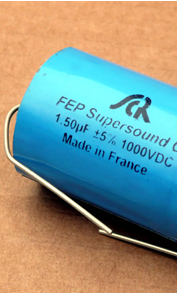 SCR 3Q Capacitors, FEP SuperSound Cap, Teflon Metallized Dielectric