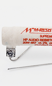 Mundorf Supreme (MRES20) resistors for high fidelity passive filter