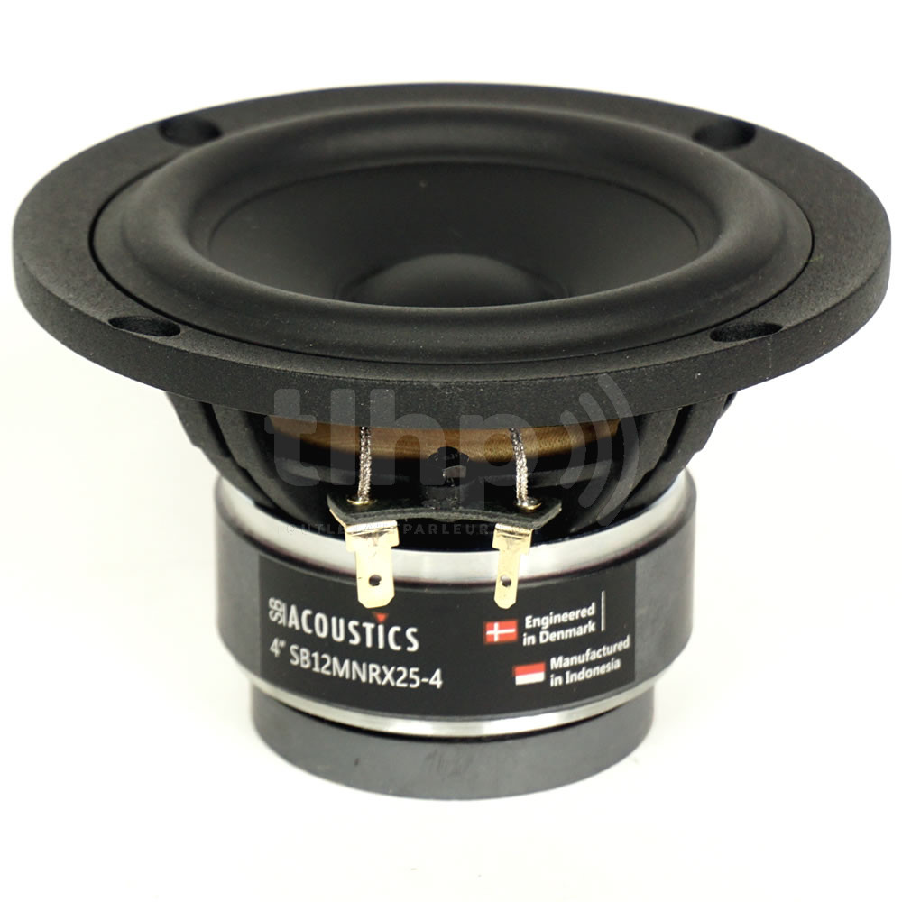 Speaker SB Acoustics SB12MNRX25-4, impedance 4 ohm, 4 inch