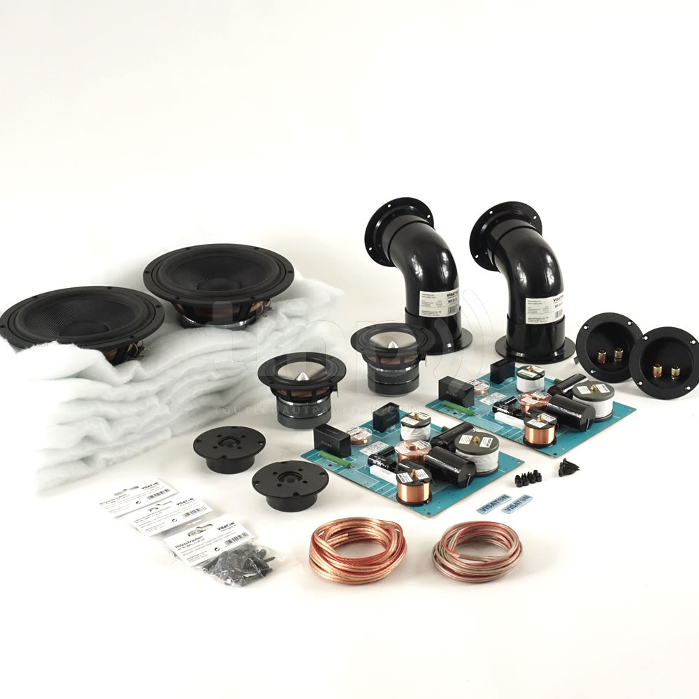 Visaton Diy Soundbar Speaker Pair Of Loudspeaker Kit, 3-way Column