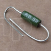 SETA vitreous wire wound resistor 390 ohm 5%, 4w, série RWS411/RB59/RW69, 12 x 5.5 mm