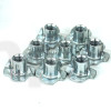 Set of 8 M6 teenut, 9 mm lenght