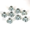 Set of 8 M8 teenut, lenght 12 mm