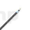 Sommercable SC-CLASSIQUE instrument cable, by meter, PVC fabric Ø6.5 mm, black/white, 1 x 0.5mm²