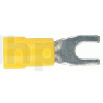 Set of 100 fork terminals, 4.0 mm space, cable up to 6 mm²