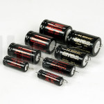 Mundorf ECap AC raw capacitor, 180µF ±5%, 63VDC/23VAC, Ø16xL39mm