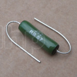 SETA vitreous wire wound resistor 0.1 ohm 10%, 7w, série RWS624/RB57/RW67, 25 x 7.5 mm