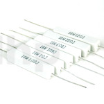 TLHP ceramic resistor, 0.12ohm 5% 10W, 48x9.5x9.5mm