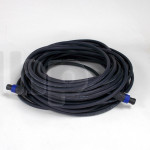 Professional Speakon speaker cable, 25 metres lenght, 2 x 6 mm² section, Neutrik plugs