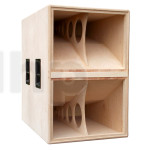 Flat wood cabinet kit H221, finnish birch plywood 18 mm thick