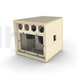 Flat wood cabinet kit TT-HF, finnish birch plywood 18 mm thick