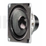 Miniature magnetic shielded fullrange speaker Visaton FRWS 5 SC, alnico, 8 ohm, 1.97 inch