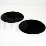 Pair of magnetic black fabric cover for speakers SB Acoustics SATORI WO24P