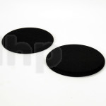 Pair of magnetic black fabric cover for tweeters SB Acoustics TW29B, TW29BN, TW29D, TW29DN, TW29RN and TW29TXN