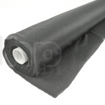 High quality black acoustic fabric for speaker front, acoustic special, 120gr/m², 150cm width, roll of 25m