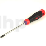 SAM screwdriver Pozidriv PZ2 6x125 with ergonomic handle, length 248 mm
