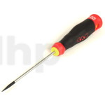 SAM flat screwdriver 3.5x100 with ergonomic handle, length 201 mm