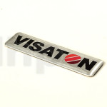 Visaton logo, 1.97 x 0.51 inch