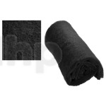 Pair of daming wool, 100% polyester, black, 24.8 x 13 x 1.38 inch each