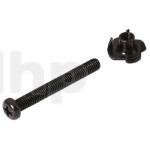 Set of 8 screws M4 x 40 mm (recessed head) with M4 nuts