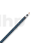 Sommercable SC-CLASSIQUE instrument cable, by meter, PVC fabric Ø6.5 mm, black/blue, 1 x 0.5mm²