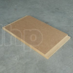 Wood board for crossover, MDF 19 mm, dimensions 267x182 mm