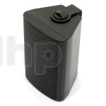 100V passive loudspeaker, 2-way, 4-inch speaker + tweeter, 40W, 8 ohm, Visaton WB 10, black