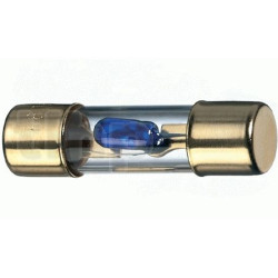 Set of 4 fuses, 20A, dimensions 10 x 38 mm, with led
