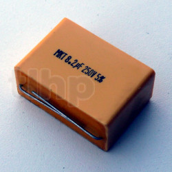 MKT 250VDC Visaton capacitor, 1.5µF, 19 x 10 mm, lenght 26 mm