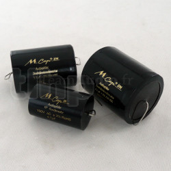Mundorf MCap ZN Classic capacitor, 0.33µF ±3%, 630VDC/400VAC, Ø15xL30mm