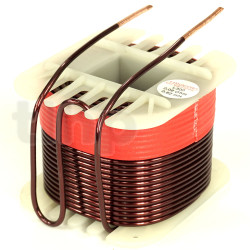 Mundorf VL236 air core coil, 0.68mH ±2%, 0.11ohm, 2.36mm OFC-copper wire, Ø70xH59mm, with vaccum impregnated wire