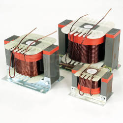 Mundorf VT140 feron core coil, 6.8mH ±3%, 0.32ohm, 1.40mm OFC-copper wire, L96xH69xZ77mm, with vaccum impregnated wire