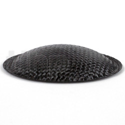 Carbon fiber dust dome cap, 72 mm diameter