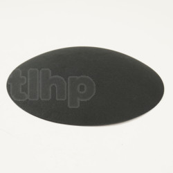 Paper dust dome cap, 159 mm diameter, without external flange, for 18 inch speakers