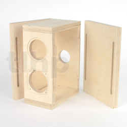 Flat wood cabinet kit FF85WK, finnish birch plywood 18 mm thick