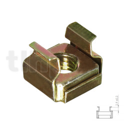Cage Nut M6 for 3 mm