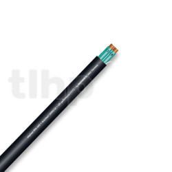 Sommercable ELEPHANT ROBUST SPM440 speaker cable, by meter, OFC, 4x4mm², PUR Ø11mm, black
