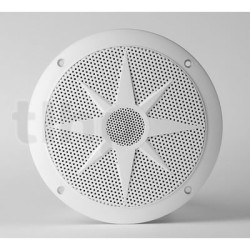 Pair of seawater proof and saltwater resistant speaker, Visaton FX 16 WP, 4 ohm, white, 7.09 inch