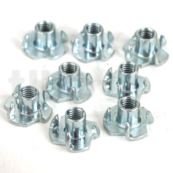 Set of 8 M5 teenut, 8 mm lenght