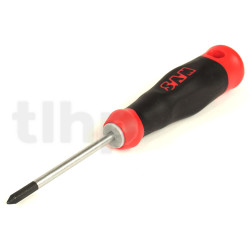SAM screwdriver Phillips PH1 5x75 with ergonomic handle, length 187 mm