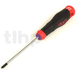 SAM screwdriver Pozidriv PZ3 3x75 with ergonomic handle, length 156 mm