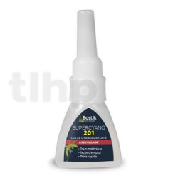 Supercyano 201 instant multi-purpose universal glue (cyano-acrylate), 20 g bottle, translucent