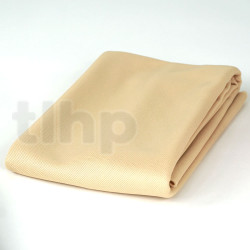 High quality "Magniolia" beige acoustic fabric for speaker front, acoustic special, 120gr/m², 100% polyester, dimensions 70 x 150 cm