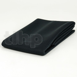 High quality "Azur" Grey acoustic fabric for speaker front, acoustic special, 120gr/m², 100% polyester, 150cm width, roll of 25m