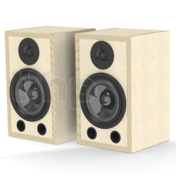 Pair of bookshelf speaker kit Visaton ALTO I with cabinet kit, speakers and passive crossover
