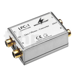 Stereo line/phono adapter, Monacor LPC-1