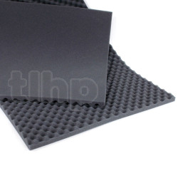 Pair of damping foam, high quality, dimensions 100 x 50 cm each, 20 mm thick