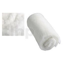 Pair of daming wool, 100% polyester, white, 24.8 x 13 x 1.38 inch each